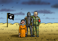 ISIS CALIPH ERDO GUN by Marian Kamensky