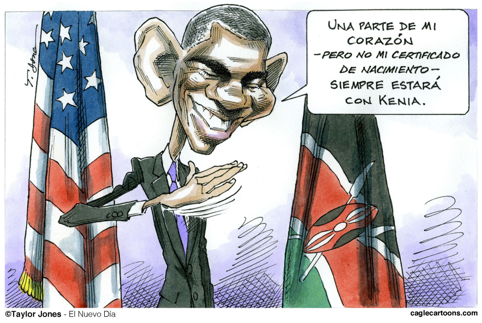 Obama en Kenia - COLOR