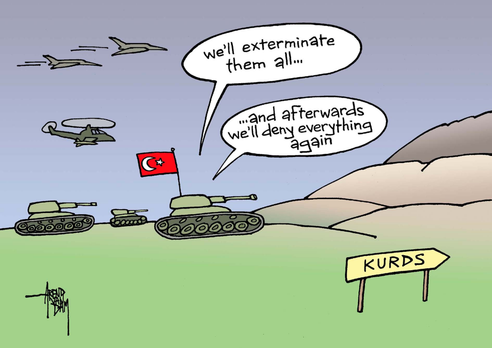 Turkey against Kurds