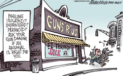 ARSENAL  by Mike Keefe