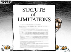COSBY IN HIDING  by Steve Sack
