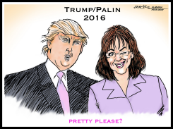 TRUMP/PALIN 2016 by J.D. Crowe