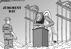 JUDGMENT DAY BW by Steve Greenberg