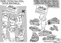 FETAL TISSUE by Pat Bagley