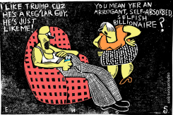 REGULAR TRUMP  by Randall Enos