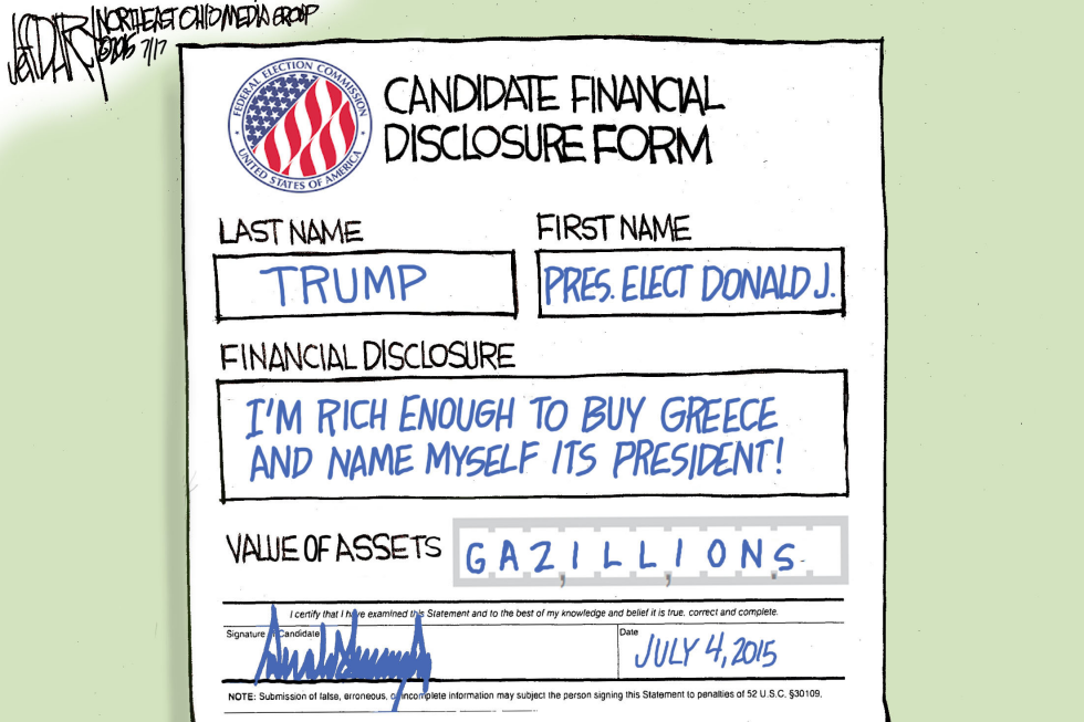 Trump's net worth