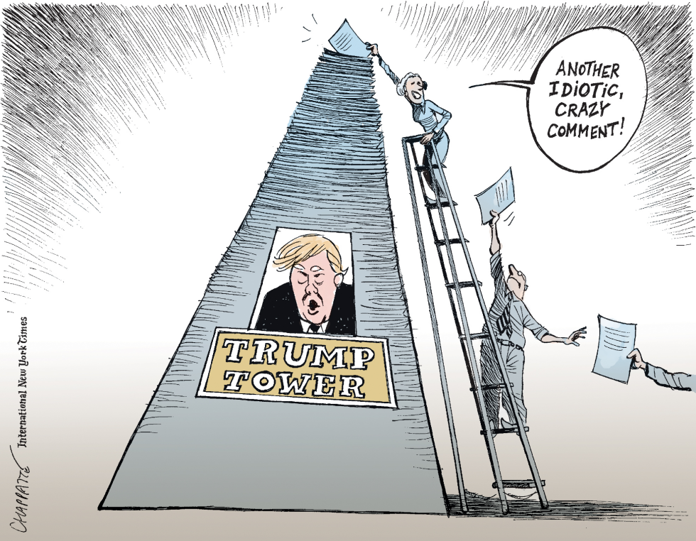  DONALD TRUMP by Patrick Chappatte