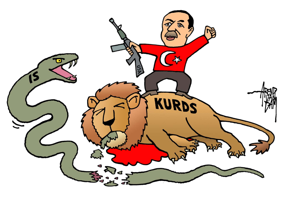 Kurds fight as lions against IS