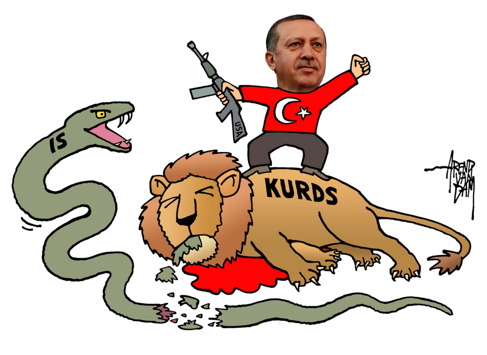 Kurds fight as lions against IS