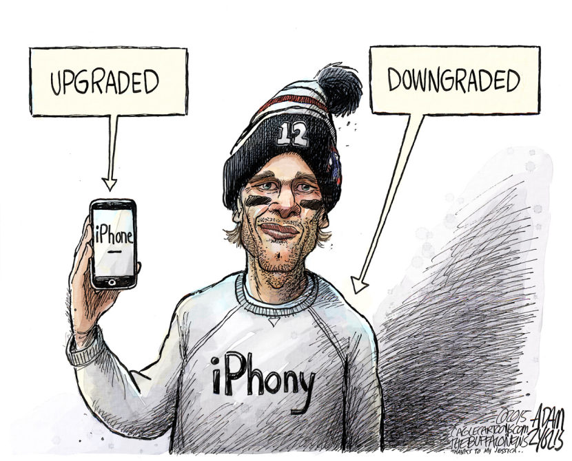 Brady's new phone COLOR