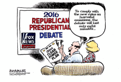 REPUBLICAN DEBATE  by Jimmy Margulies