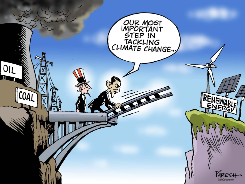 Obama's Clean Power Plan Pushes Shift From Coal and Oil to Renewables