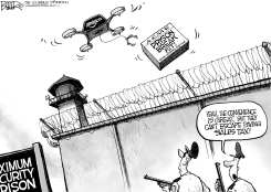 PRISON DELIVERY by Nate Beeler