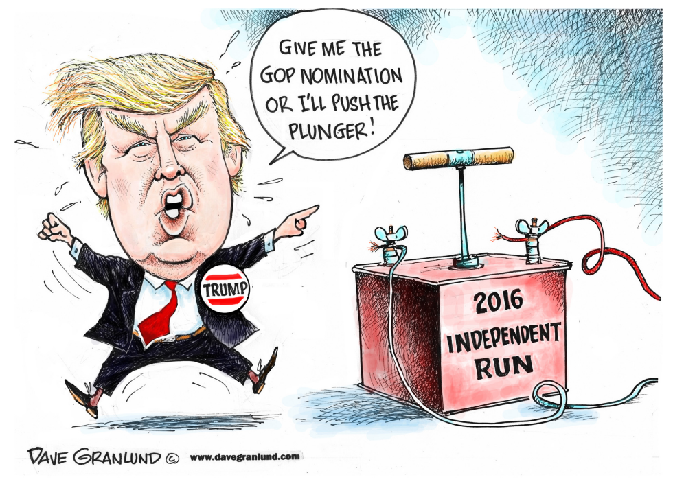 Trump and 2016 independent run