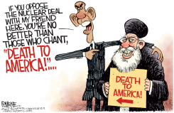OBAMA IRAN SPEECH  by Rick McKee
