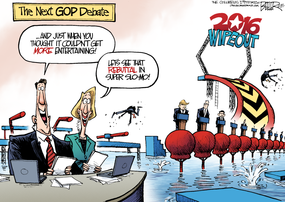  GOP ENTERTAINMENT by Nate Beeler