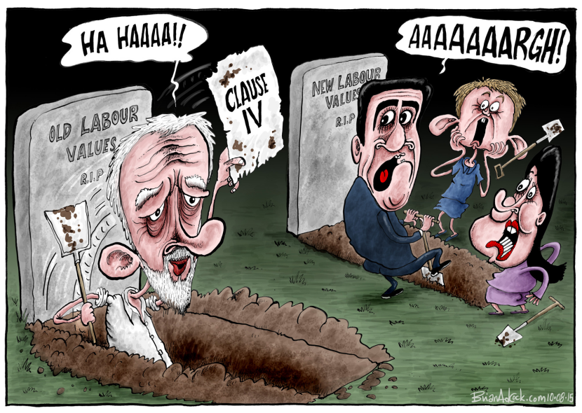UK Labour Leader Contender Moves Further to Left