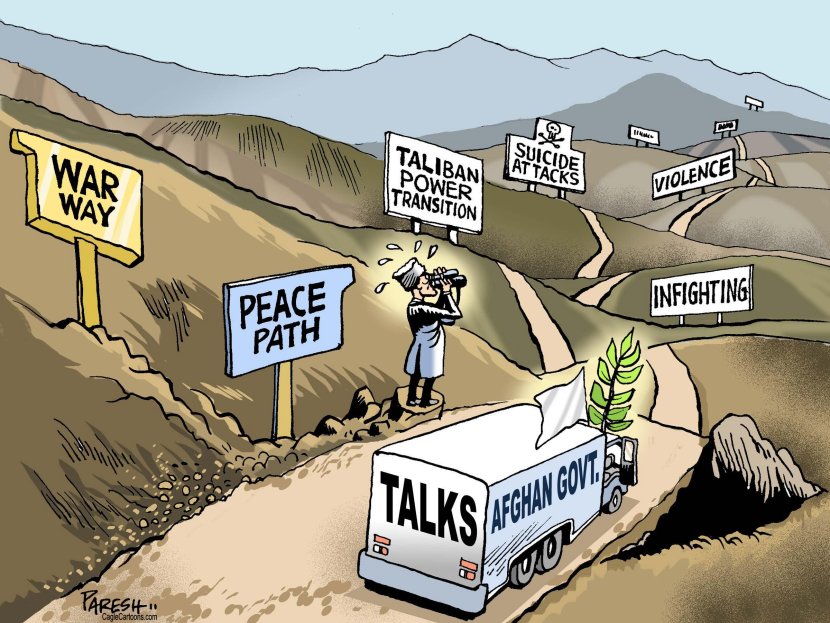 Afghan peace path