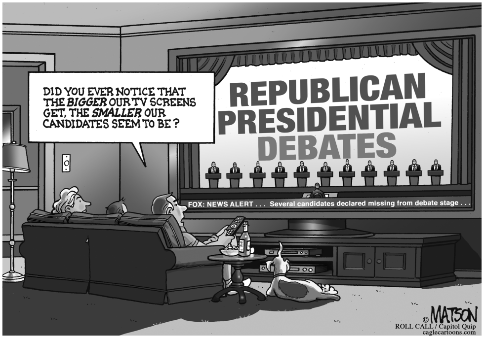 Big Screens Small Candidates