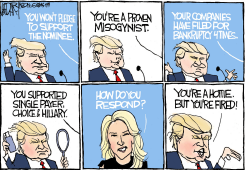 TRUMP VS KELLY by Jeff Darcy