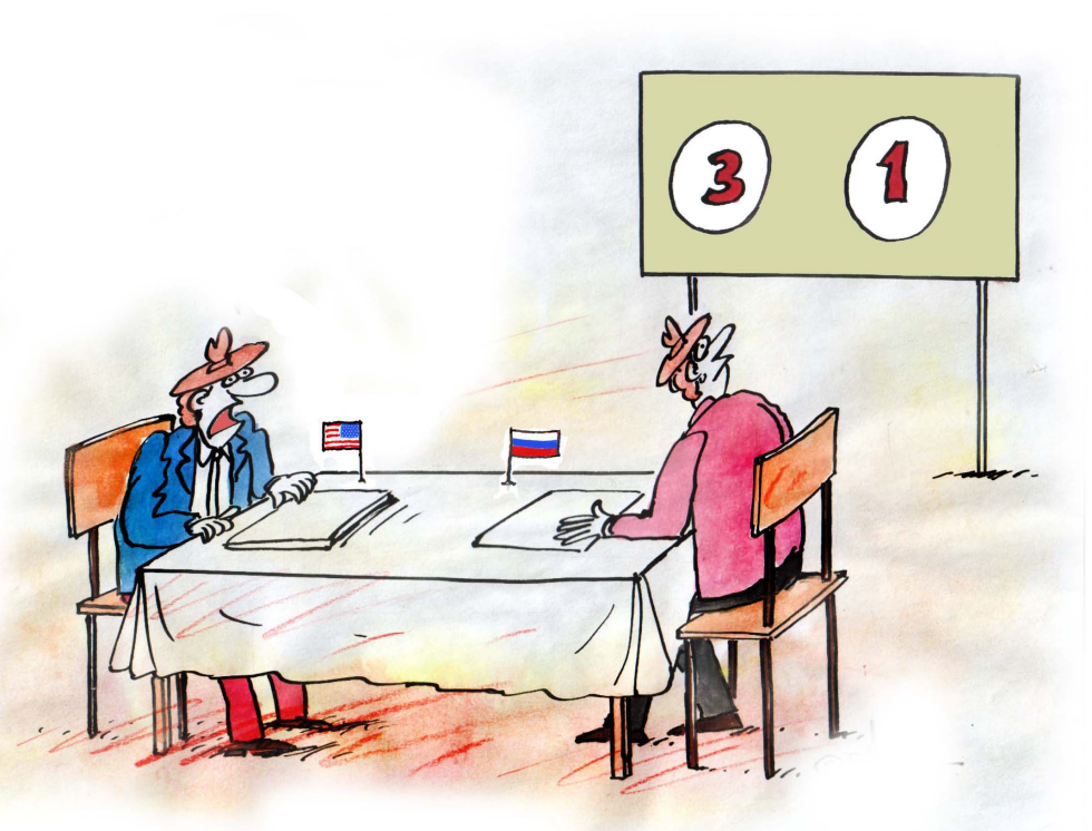 America and  Russia