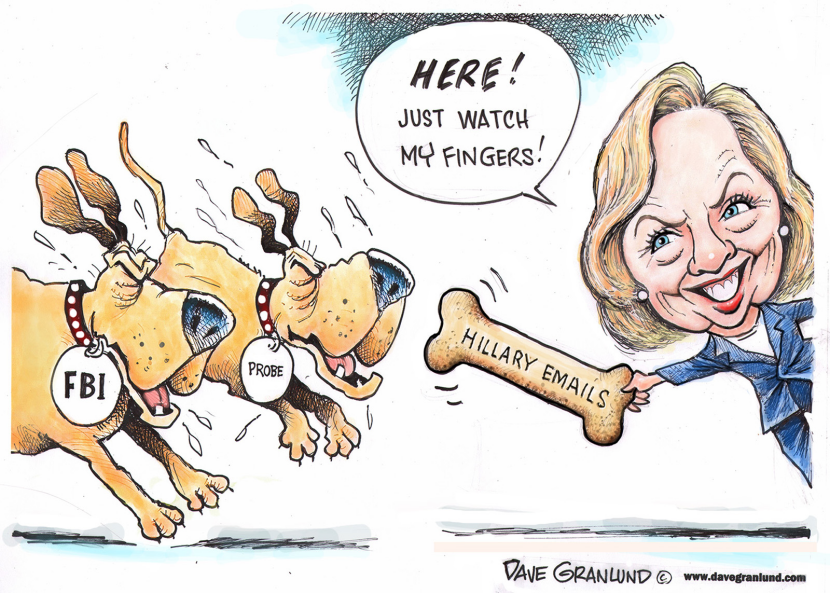 Hillary hands over emails