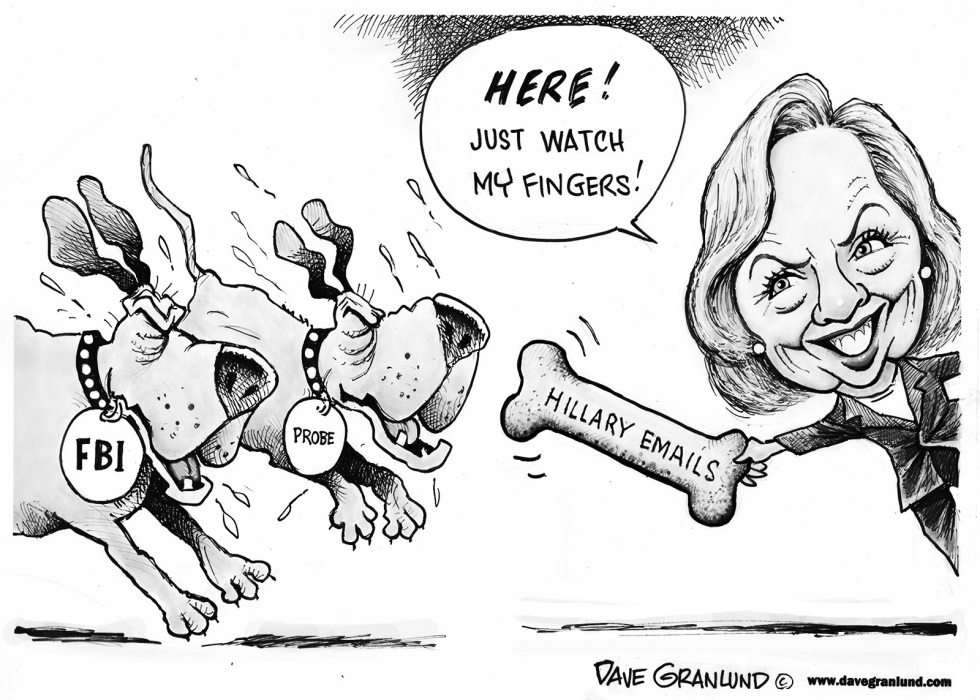 Hillary hands over emails