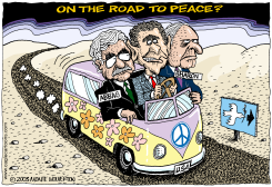 ON THE ROAD TO PEACE by Monte Wolverton
