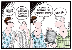 THE ULTIMATE POLITICAL CARTOON by Ingrid Rice