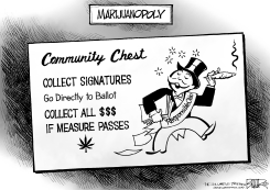 LOCAL OH - POT ON THE BALLOT by Nate Beeler