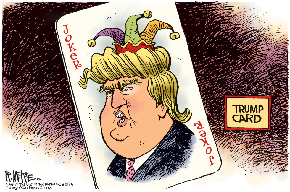  TRUMP CARD by Rick McKee