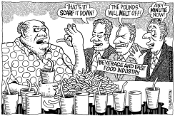 SLIM DOWN WITH FAST FOOD AND POP by Monte Wolverton