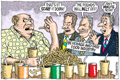 SLIM DOWN WITH FAST FOOD AND POP  by Monte Wolverton