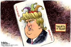 TARJETA DE TRUMP /  by Rick McKee