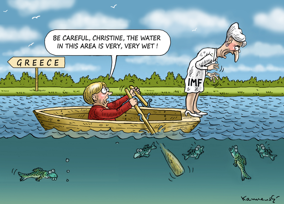 LAGARDE WANT TO STOP CREDITS FOR GREECE