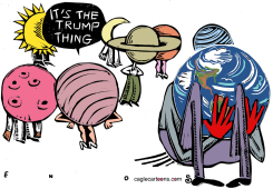THE TRUMP THING  by Randall Enos