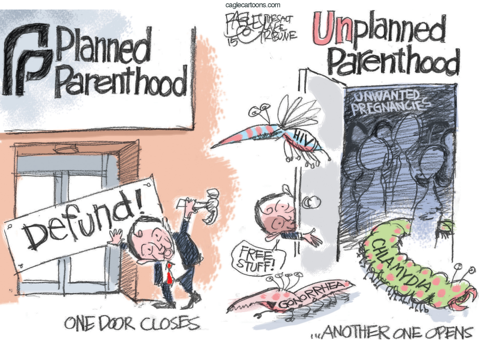  PLANNED PARENTHOOD by Pat Bagley