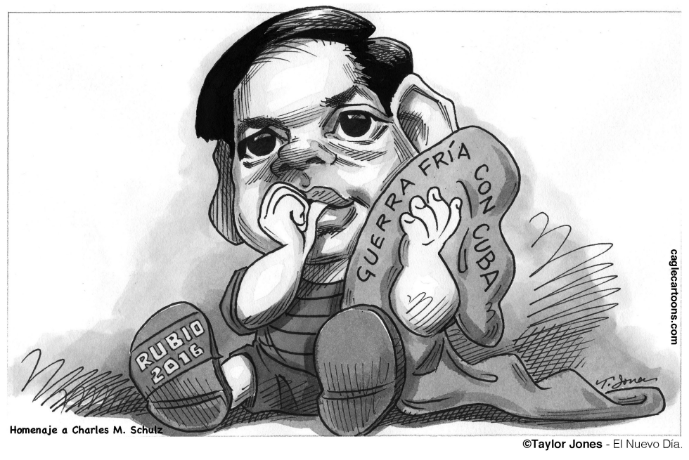 Manta de seguridad de Marco Rubio