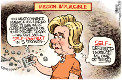 MISSION IMPLAUSIBLE  by Rick McKee
