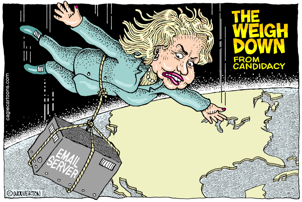 Hillary's Weigh Down COLOR