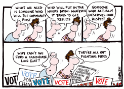 THE PERFECT CANDIDATE TO VOTE FOR by Ingrid Rice