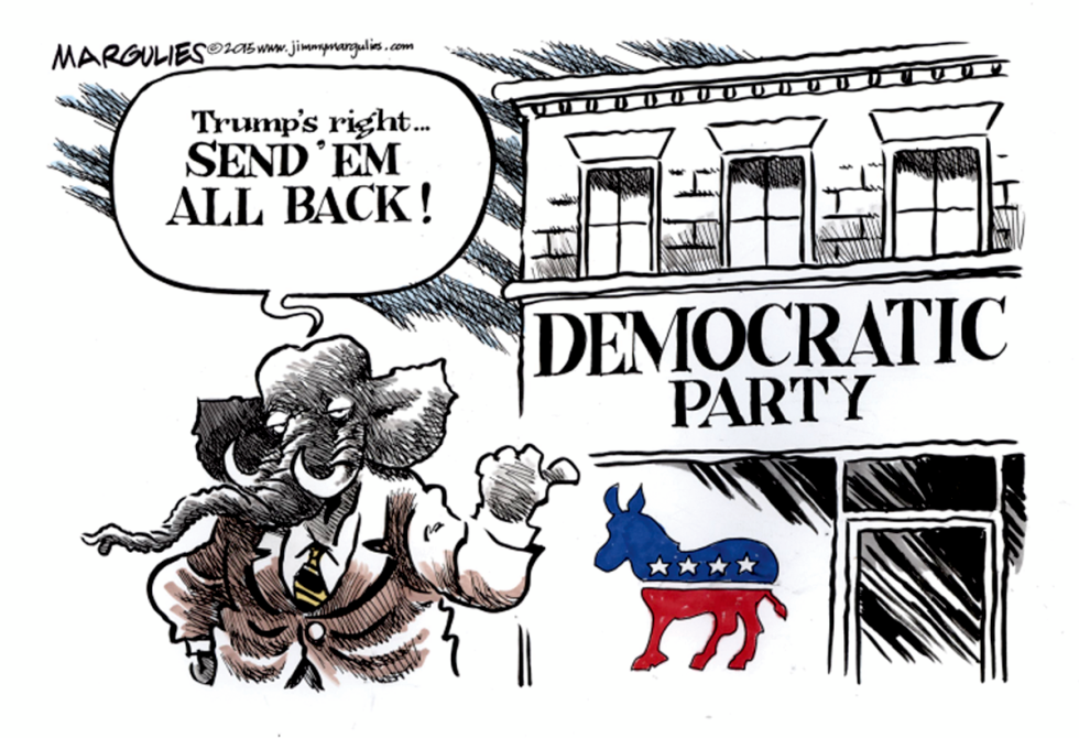 Republicans and immigration color