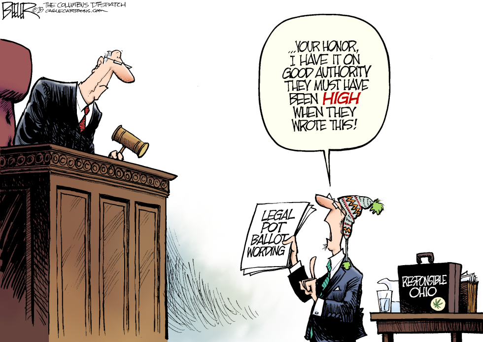  LOCAL OH - POT BALLOT by Nate Beeler