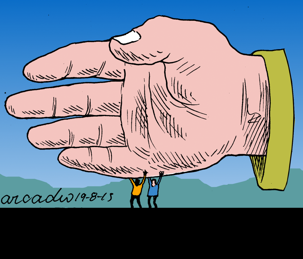 Mano de diálogo a quien la quiera