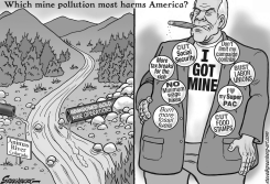 MINE PROBLEMS BW by Steve Greenberg