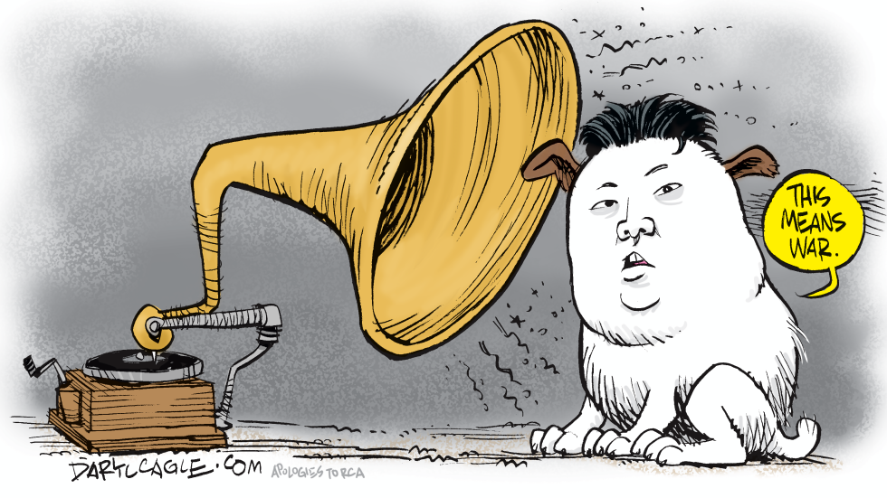 North Korea and Loud Speakers COLOR