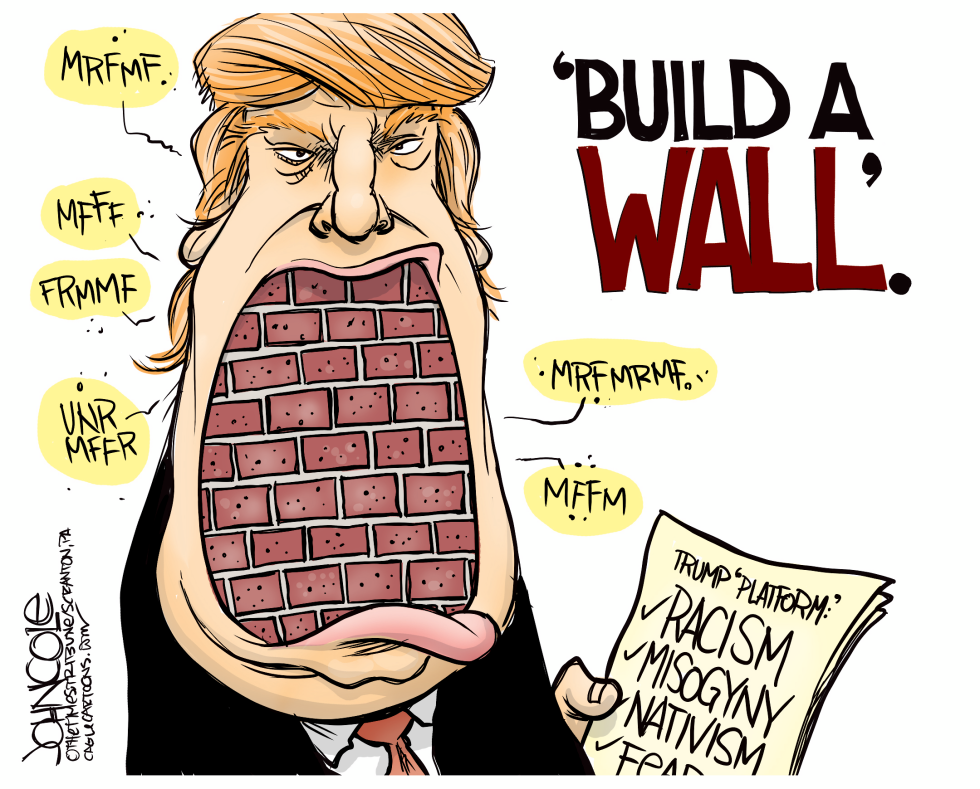 Trump's wall COLOR