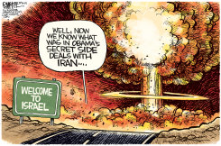 IRANIAN SIDE DEALS  by Rick McKee