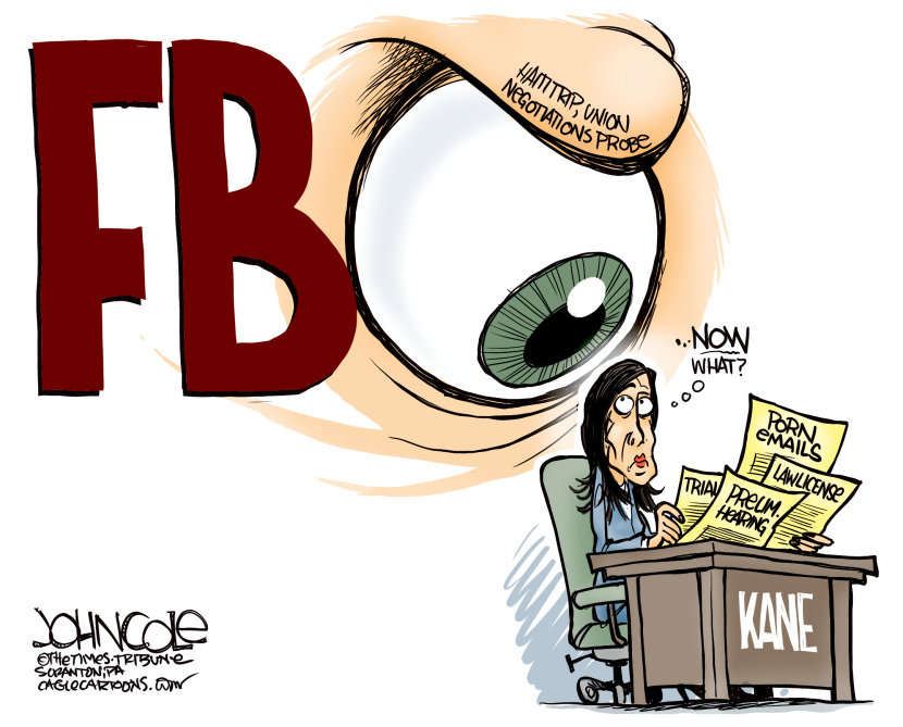 LOCAL PA -- Kane and the FBI COLOR