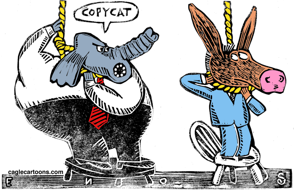  COPYCAT POLITICS by Randall Enos